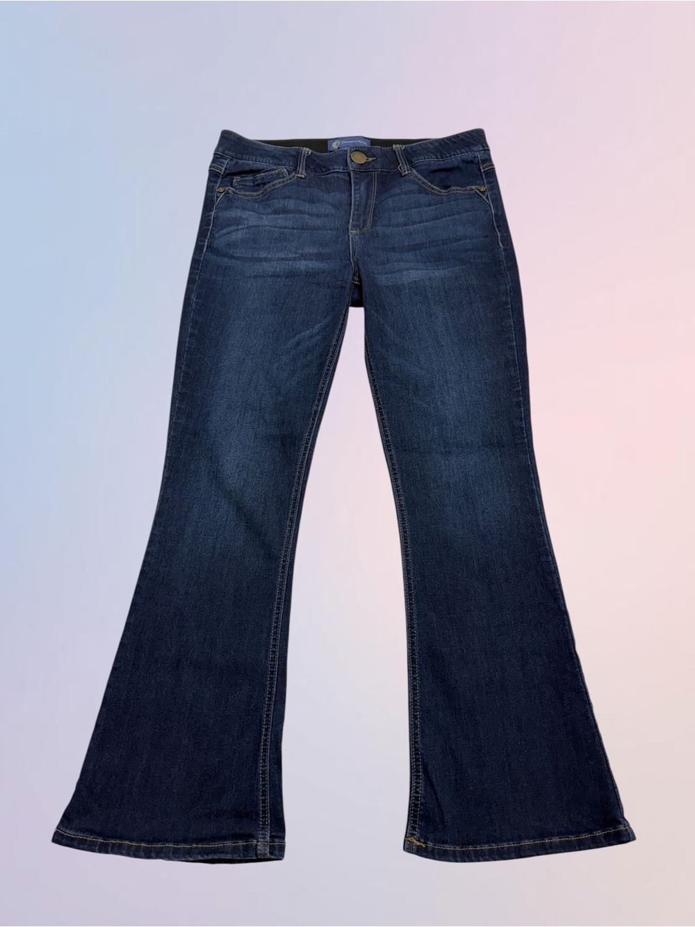 DEMOCRACY Women’s 10P Bootcut Blue Jeans